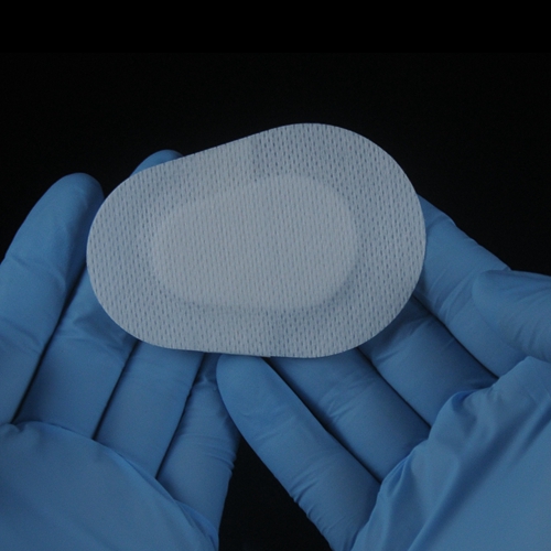 Adhesive white color eye pad