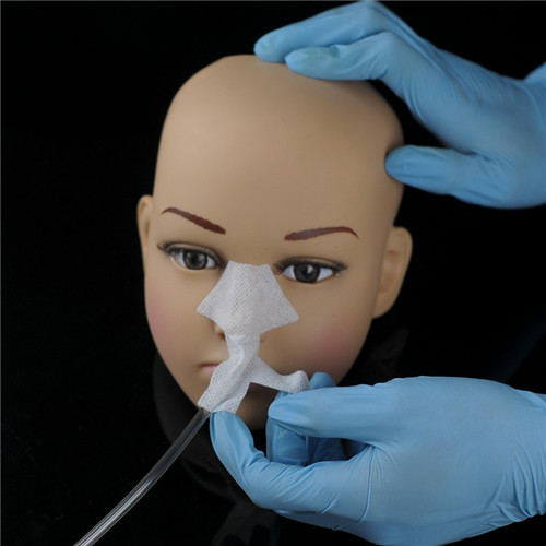 No woven IV cannula fixation dressing for the nose  dressing