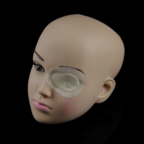 Adhesive skin color eye pad